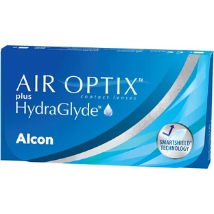 Air Optix Plus HydraGlyde 8,6, soczewki kontaktowe, 30-dniowe, -2,50, 6 sztuk