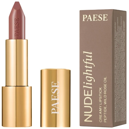 Paese Nudelightful, barra de labios, 409 Cinnamon Latte, 4,5 g