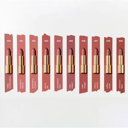 Paese Nudelightful, barra de labios, 409 Cinnamon Latte, 4,5 g