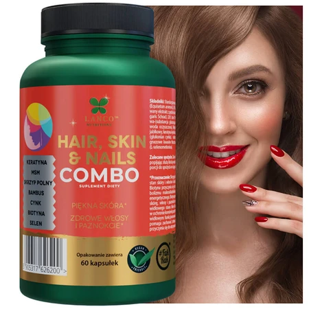 Lanco Nutritions Hair, Skin & Nails Combo, 60 capsule
