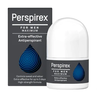 Perspirex Men Maximum, roll-on anti-transpirant, 20 ml