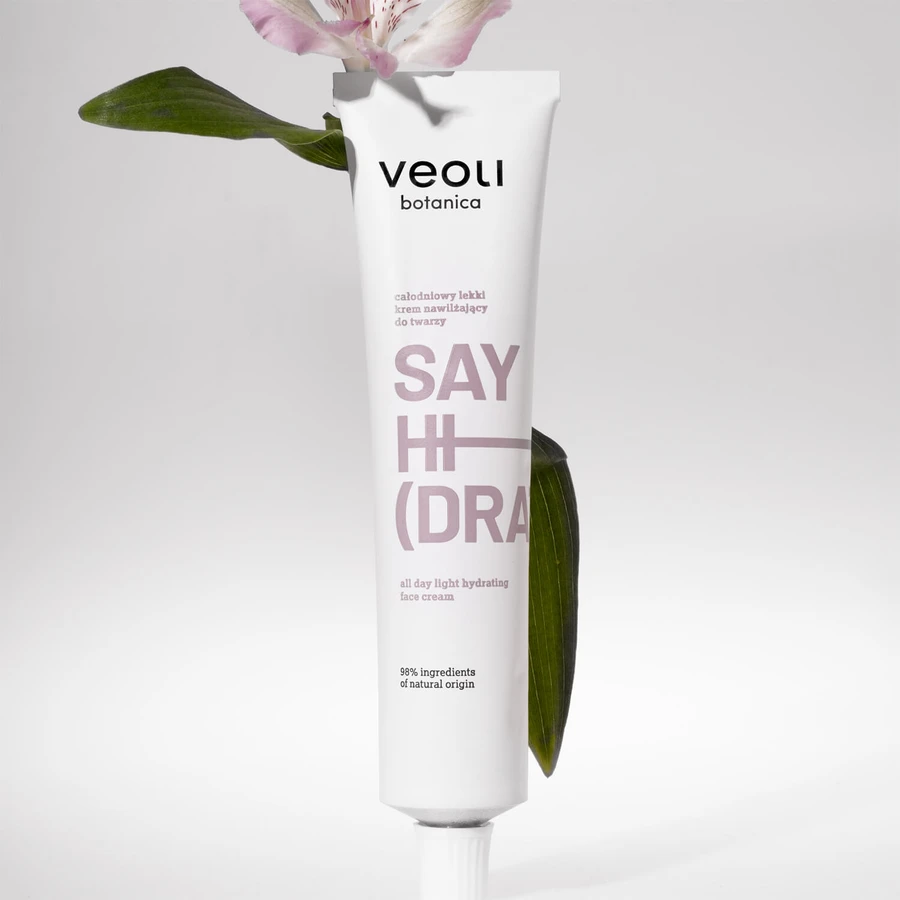 Veoli Botanica Say Hi(dration), lichte gezichtscrème voor de hele dag, 75 ml