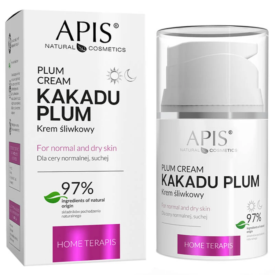 Apis Professional Kakadu Plum, śliwkowy krem do twarzy, 50 ml: ceny i cechy