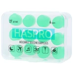 Haspro, geformte Ohrstöpsel mit Aloe vera, 12 Stück