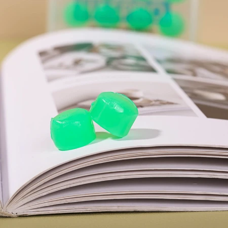 Haspro, geformte Ohrstöpsel mit Aloe vera, 12 Stück