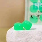 Haspro, geformte Ohrstöpsel mit Aloe vera, 12 Stück