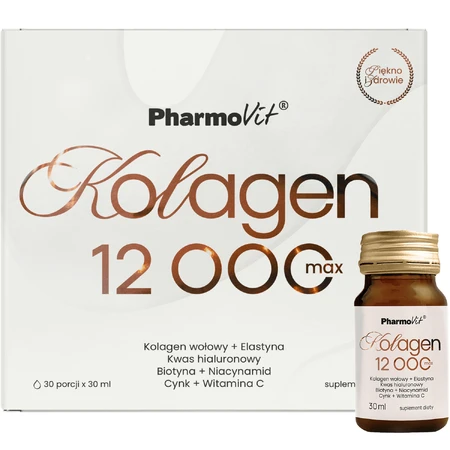 PharmoVit Colágeno 12000 Max, 30 ml x 30 frascos