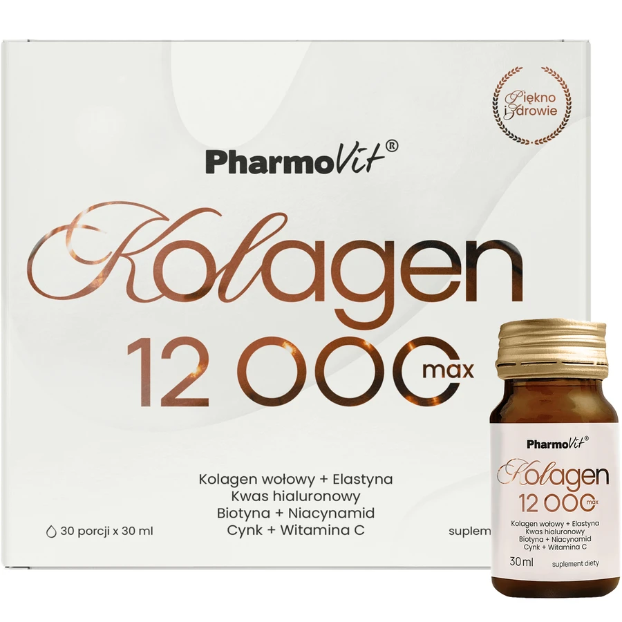 PharmoVit Colágeno 12000 Max, 30 ml x 30 frascos