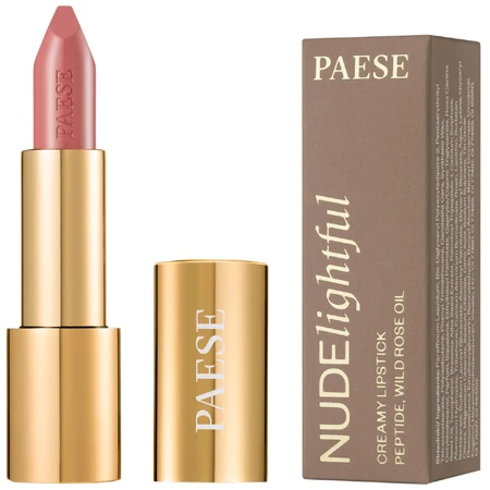 Paese Nudelightful, barra de labios, 401 Raspberry Biscuit, 4,5 g
