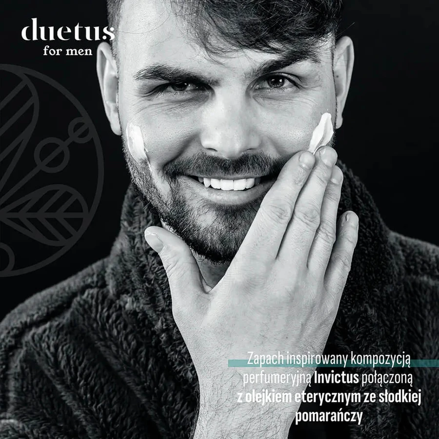 Duetus For Men, crème hydratante pour le visage, 50 ml