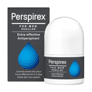 Perspirex Men Regular, antitranspirante roll-on, 20 ml
