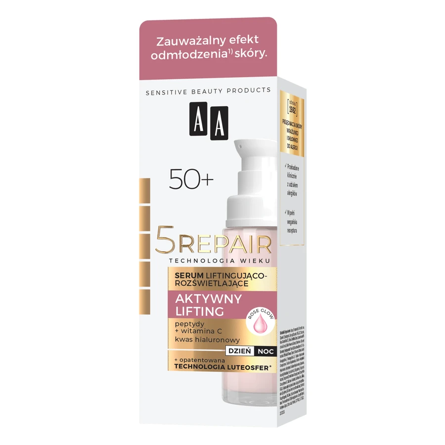 AA Age Technology 5Repair 50+, liftend en verhelderend serum, 30 ml