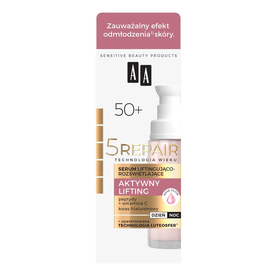 AA Age Technology 5Repair 50+, liftend en verhelderend serum, 30 ml