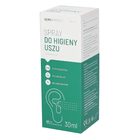 SEMA Protect Spray Higiene Oídos, para niños a partir de 3 meses y adultos, 30 ml