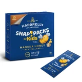 Haddrell's Manuka Snap Pack Kids, sobres de miel de Manuka UMF 5+ MGO 83+, 10 x 5 g