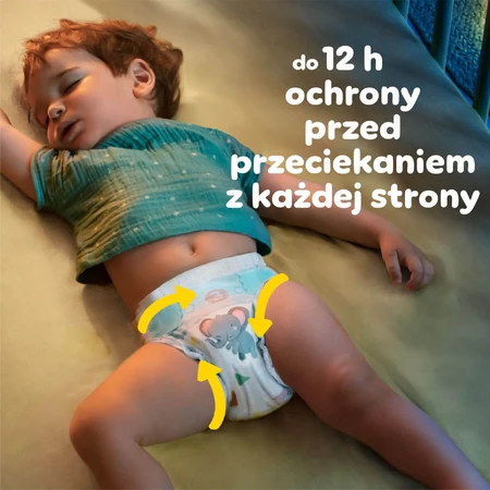 Pampers Active Baby, scutece, mărimea 4, 9-14 kg, 62 buc