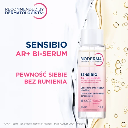 Bioderma Sensibio AR+, sérum antirougeurs double action, 30 ml