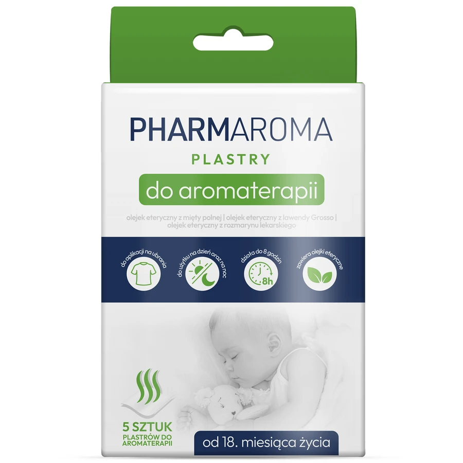 Pharmaroma, Aromatherapie-Pflaster, ab 18 Monaten, 5 Stück