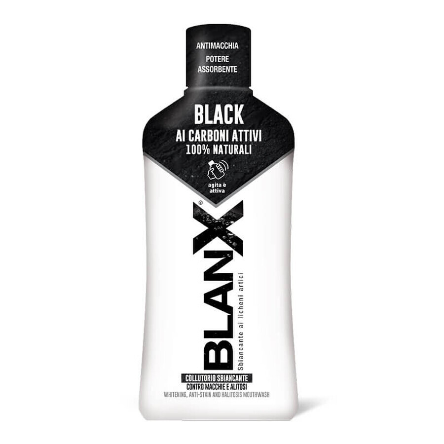 Blanx Enjuague bucal con carbón activado, 500 ml, Coswell