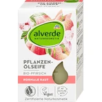 alverde NATURKOSMETIK Feste Seife mit Pfirsich, 100 g