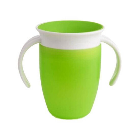 Taza bebé con asas, verde, Coccorito