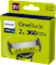 PHILIPS OneBlade OneBlade QP624/50 lame interchangeable, 2 pièces