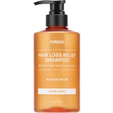 Shampoo with brewer's yeast extract against hair loss Herb Mint, 500 ml, Kundal