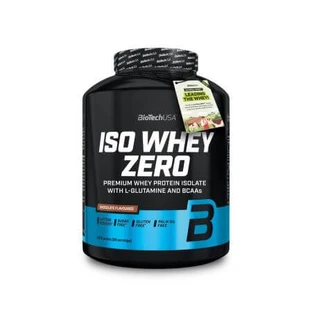 Proteína en polvo sabor chocolate Iso Whey Zero, 2270 g, BiotechUSA