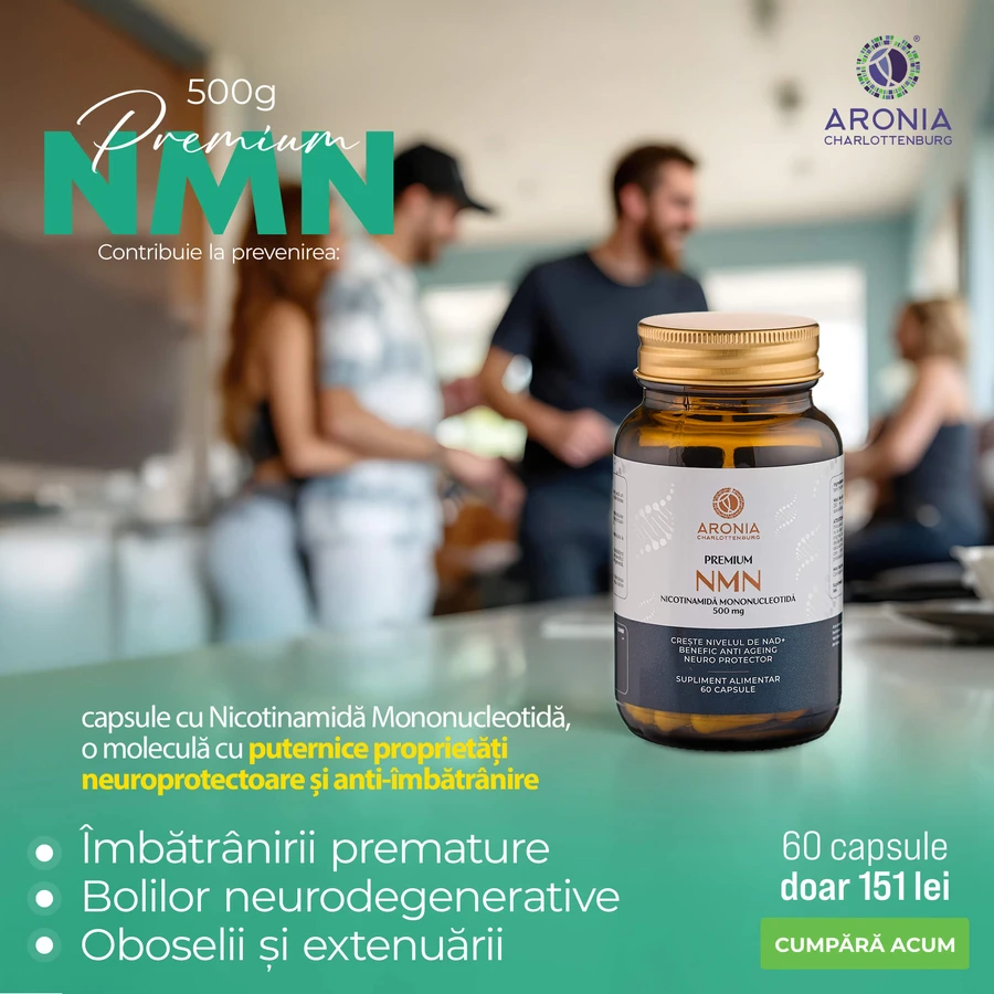NMN Premium, 500 mg, 60 capsule, Aronia Charlottenburg