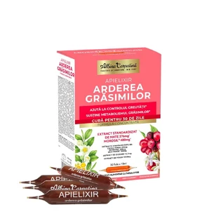 Apielixir Quema Grasa, 30 ampollas, Albina Carpatina