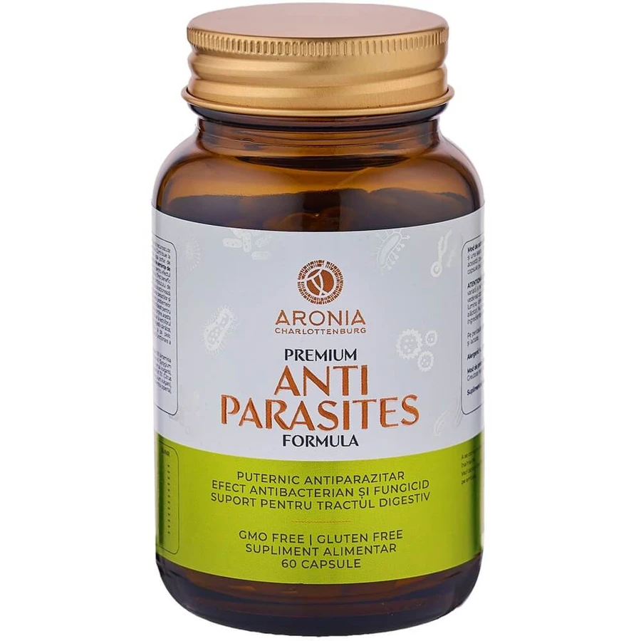 Anti Parasites Formula Premium, 60 cápsulas, Aronia Charlottenburg