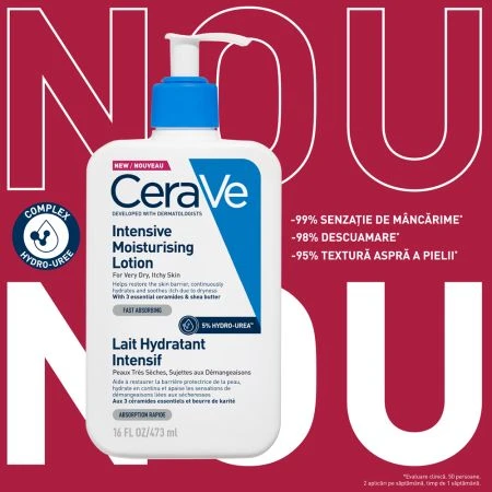 Intens hydraterende gezichts- en bodylotion, 473 ml, CeraVe