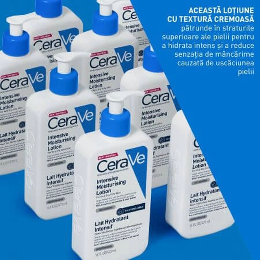 Intens hydraterende gezichts- en bodylotion, 473 ml, CeraVe
