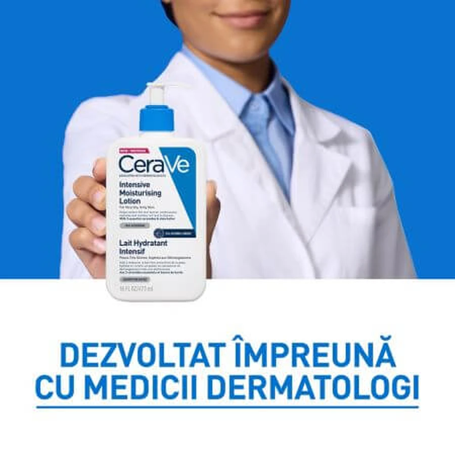 Intens hydraterende gezichts- en bodylotion, 473 ml, CeraVe