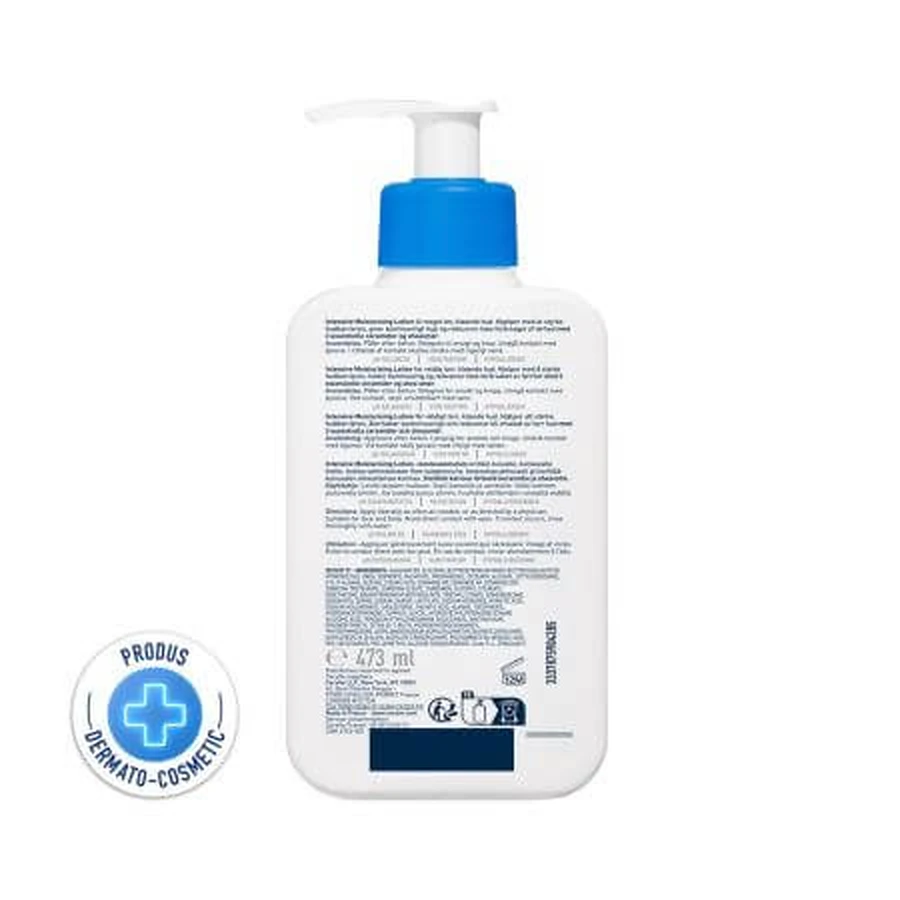 Intens hydraterende gezichts- en bodylotion, 473 ml, CeraVe