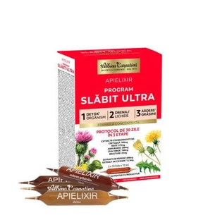 Apielixir Programma Slabit Ultra, 30 fiale, Albina Carpatina