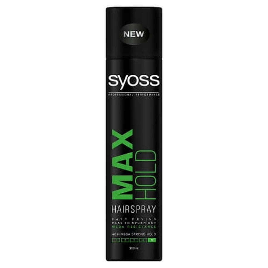 Spray pentru păr Syoss Max Hold, 300 ml