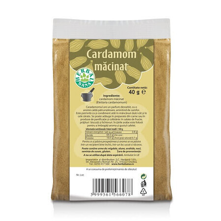 Ground cardamom, 40 gr, Herbal Sana