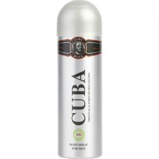 Cuba Original Cuba Black Deodorant Spray, 200ml