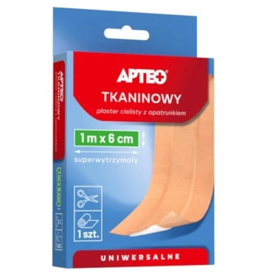 Apteo Care, Esparadrapo de tela 1m x 6cm
