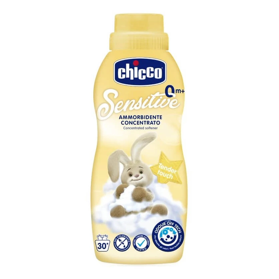 Chicco Ropa de Bebé Suavizante y Aclarante 0m+ Tender Touch, 750ml
