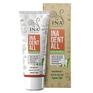 Ina Essentials Ina Dent-All Dentifrice naturel sans fluor, 75 ml