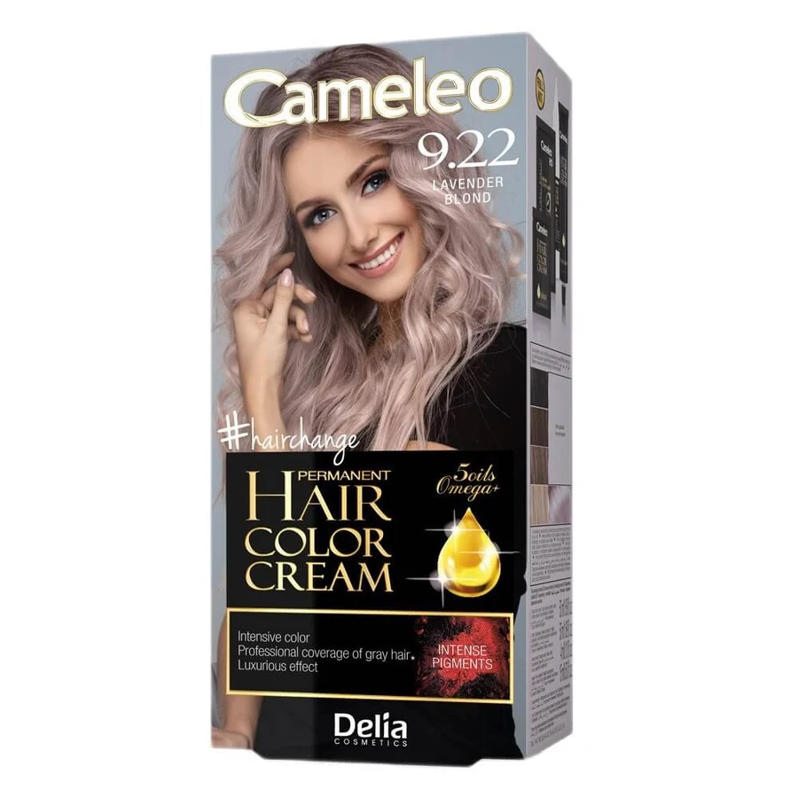 Cameleo Omega Permanent Hair Colour Cream 9.22 Lavender Blonde