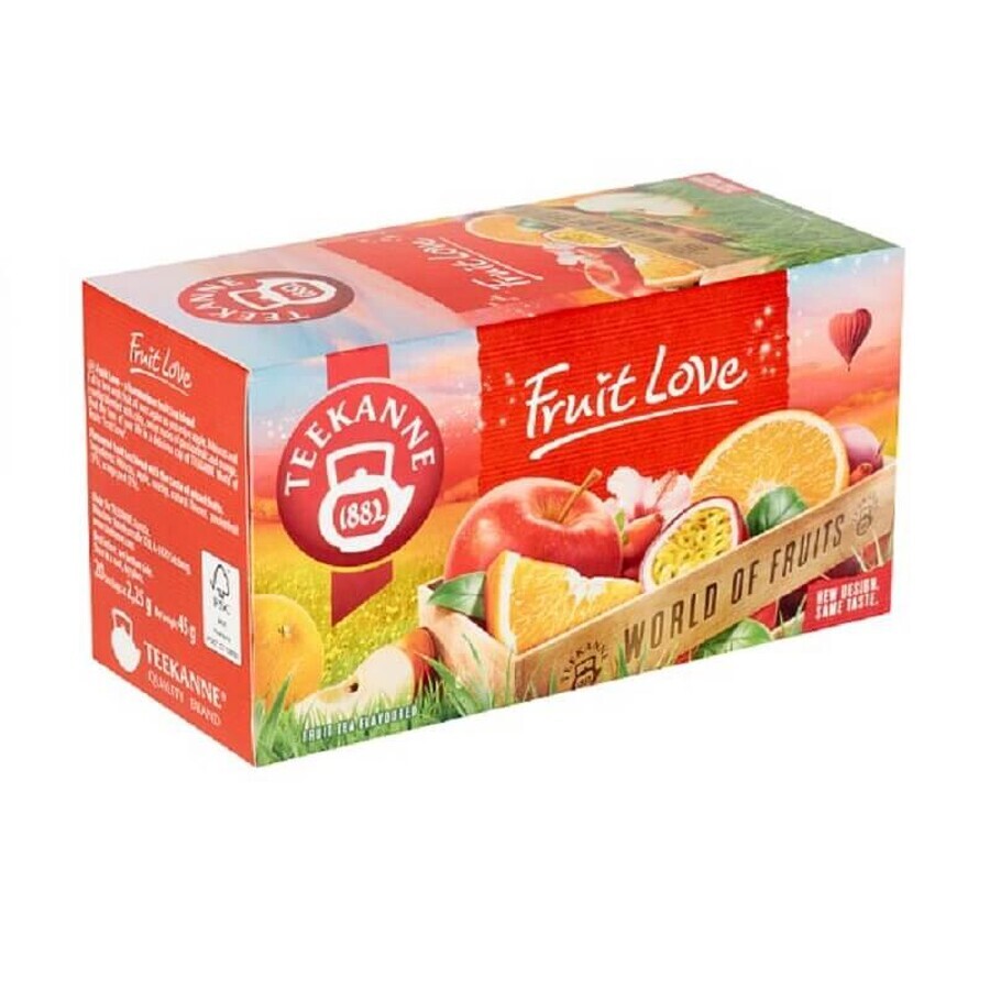 Té Fruit Love, 20 x 2,5 g, Teekanne