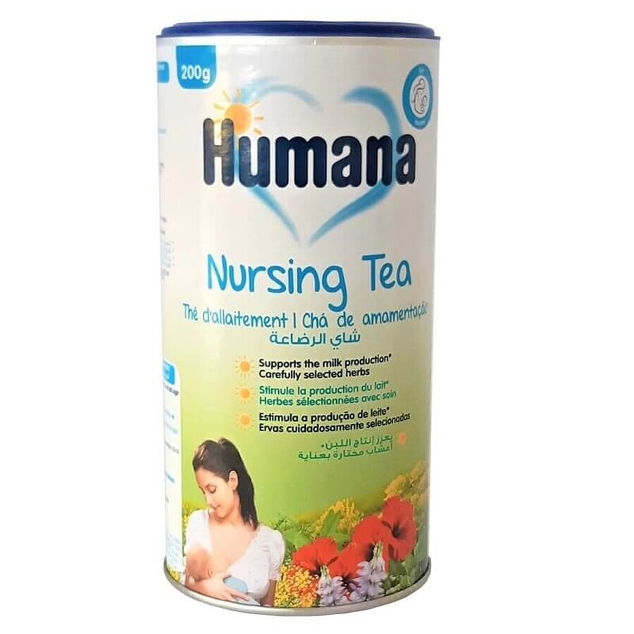 Té instantáneo para mamás, 200 g, Humana