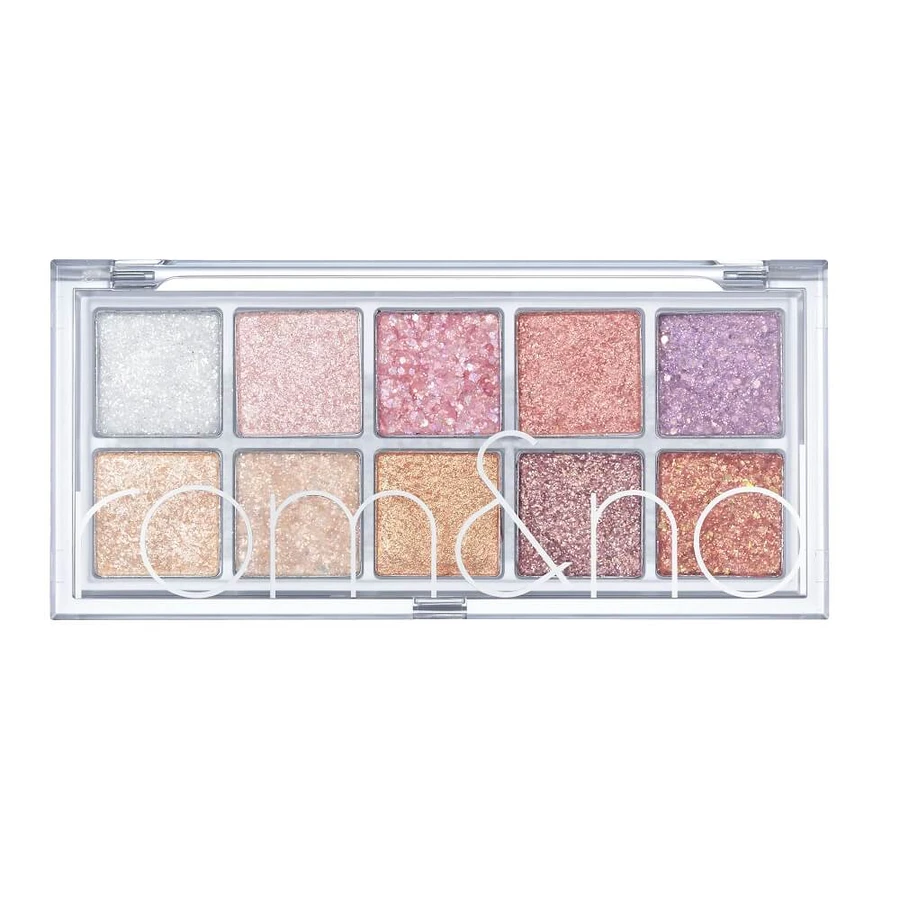 Rom amp;nd Better Than Palette Paleta cieni do powiek 00 Light amp; Glitter Garden, 7.5 g: ceny i cechy
