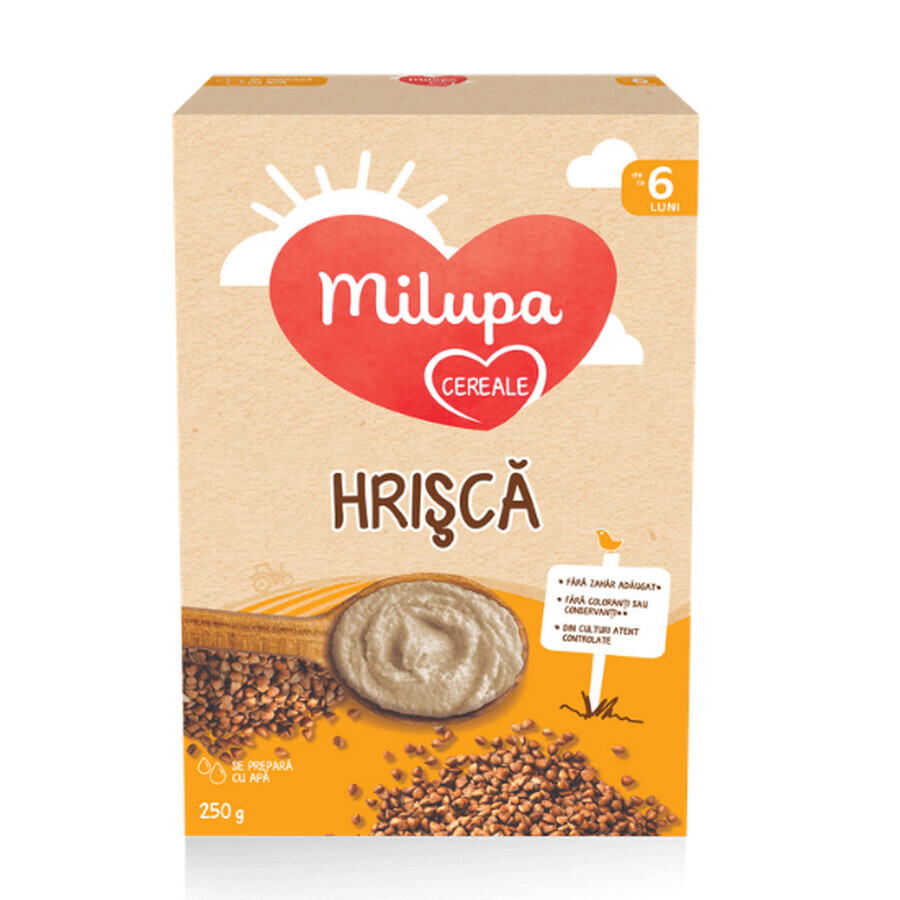 Cereales Alforfón, +6 meses, 250 g, Milupa