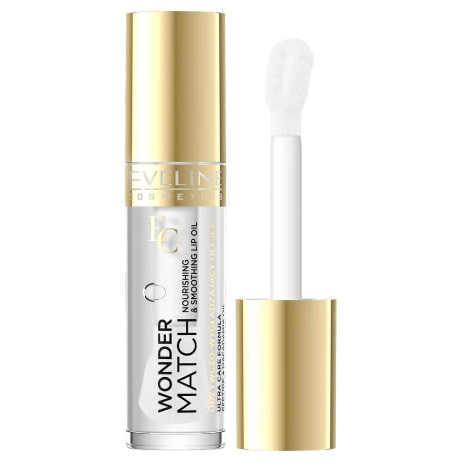Eveline Cosmetics Wonder Match Lip Oil 01 Transparent, 5 ml
