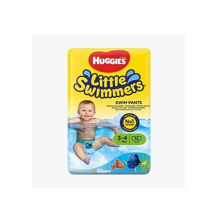 Little Swimmers Huggies® Pannolini Unisex Taglia M 12 Pezzi