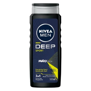 Gel de duș Nivea Men Deep Sport, 500 ml